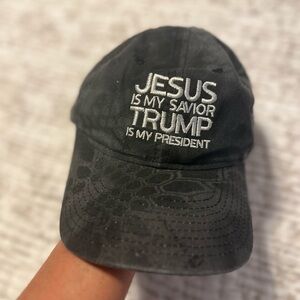 JESUS and TRUMP Ballcap